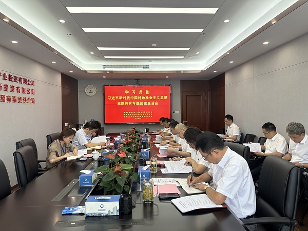 安徽必发7790地产集团等三家公司党委召开学习贯彻习近平新时代中国特色社会主义头脑主题教育专题民主生涯会